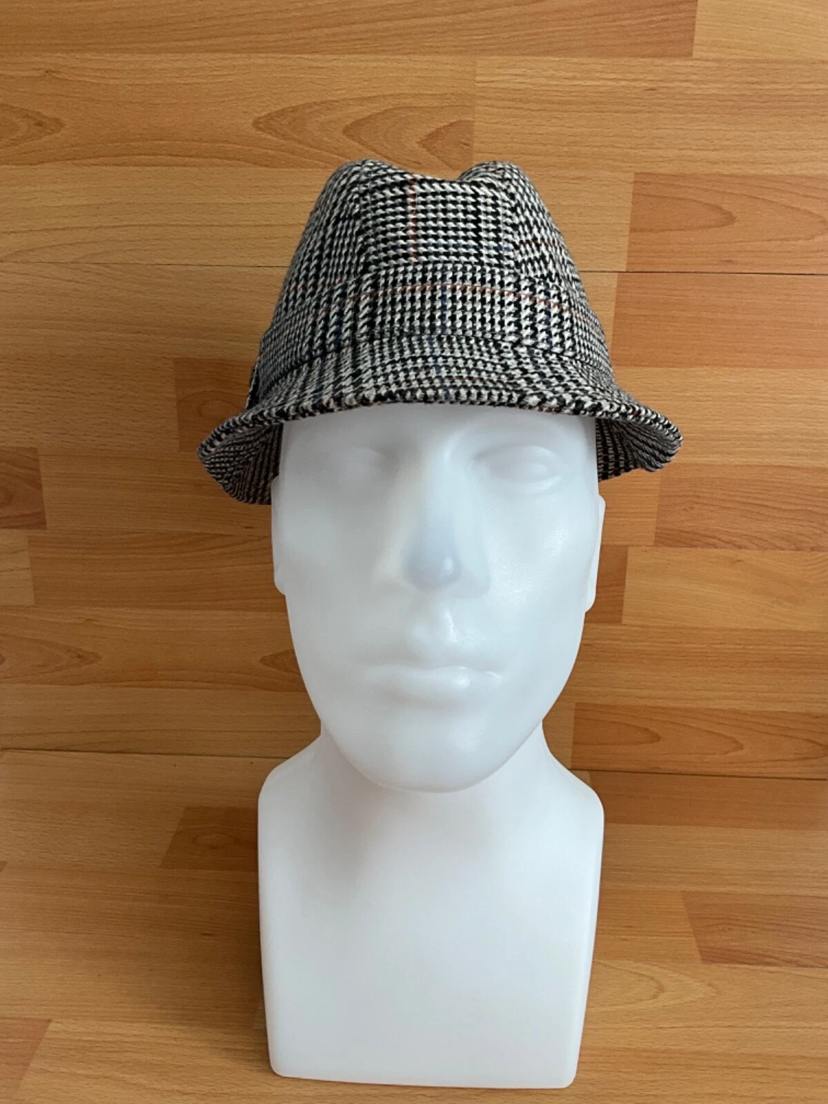 Unisex Kangol Prince Of Wales Check Bucket Hat