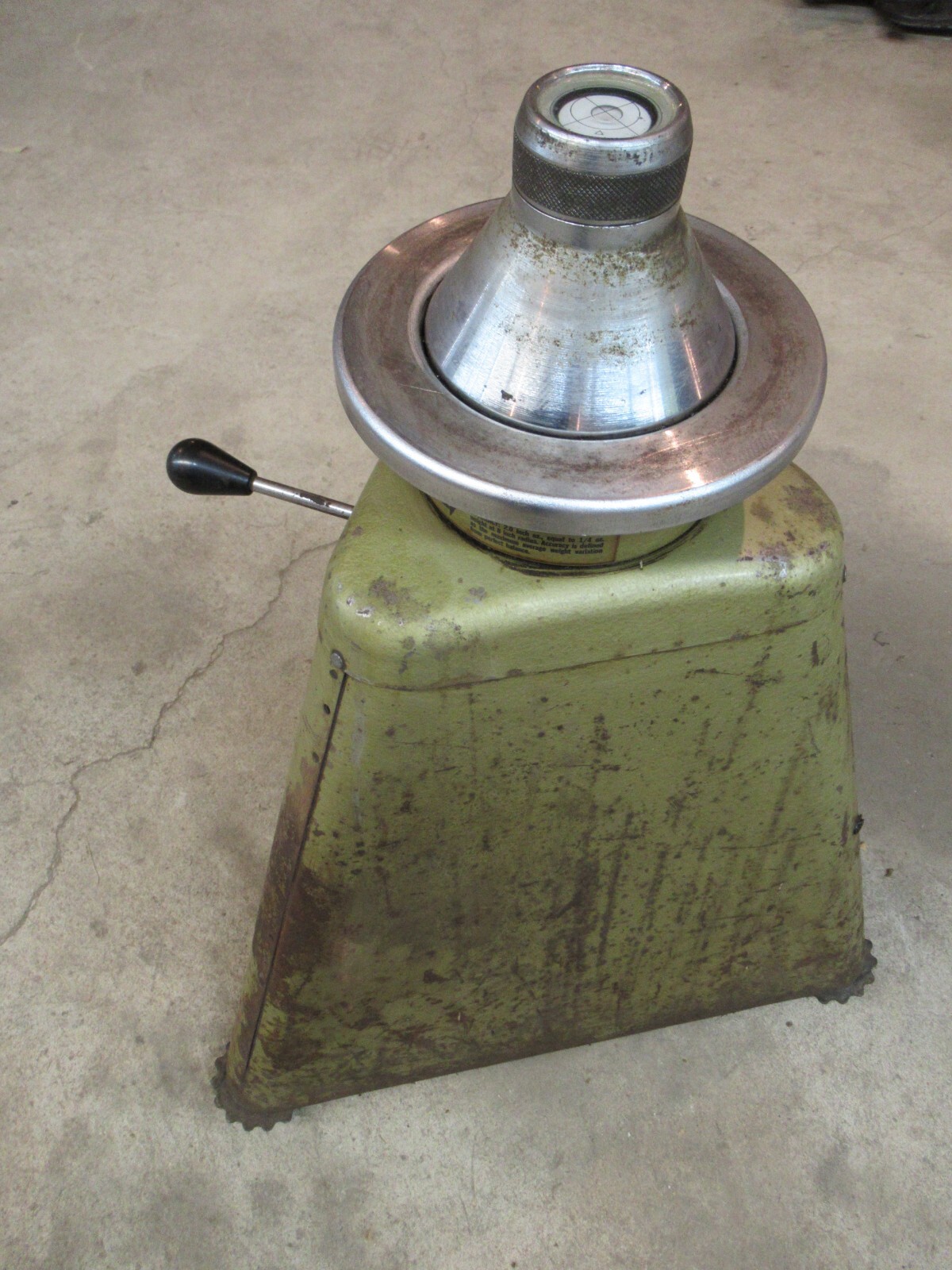 Vintage M60 MICRO PRECISION Tire Wheel Bubble Balancer manufactured by BADA eBay