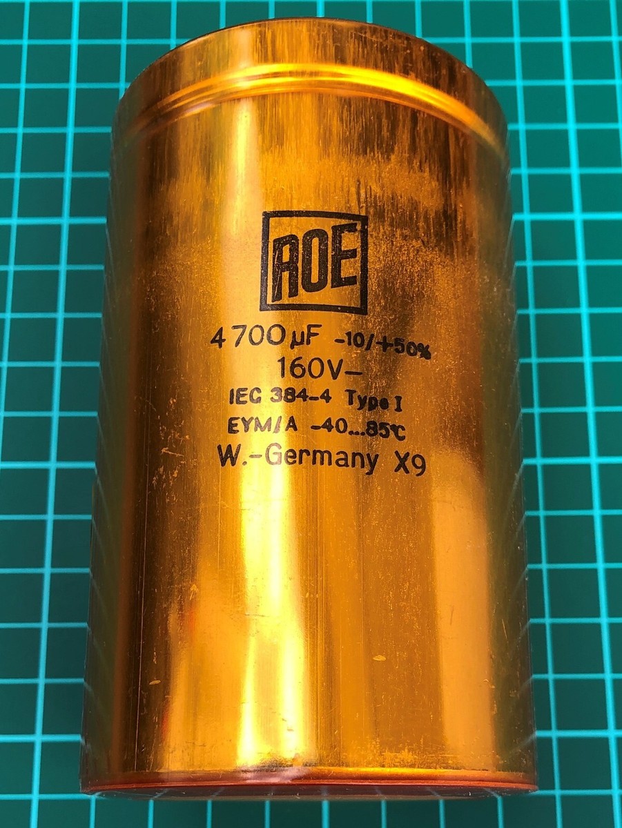 Accessori Elettronici F & T 40V 4700uf IEC384-4 è Uguale A Roe - Foto 6