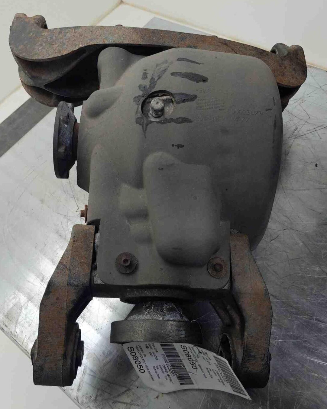 2007 Maserati Quattroporte 4.2l Rear Carrier Differential Case Assembly 67k Rwd
