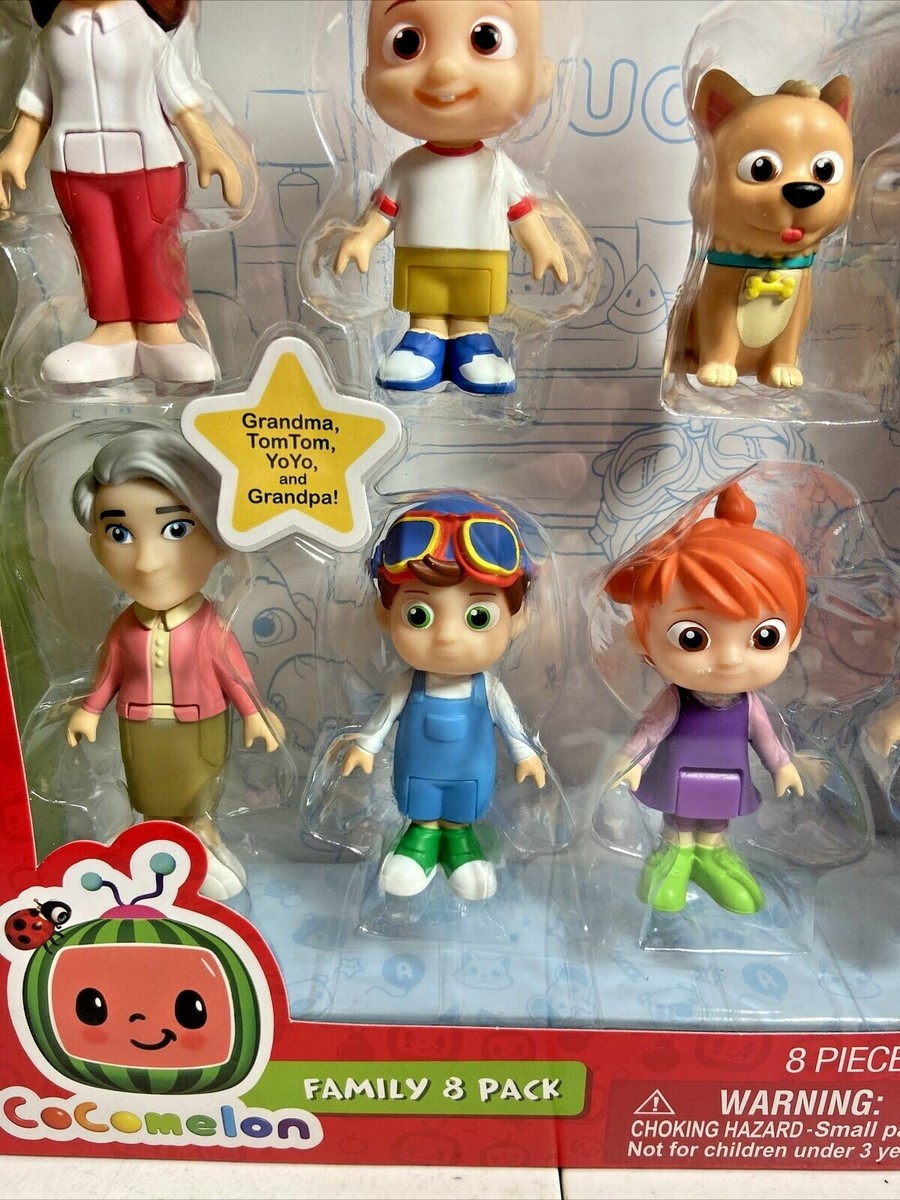 CoComelon Family 8 Pack By Jazzwares New in Box 191726416371