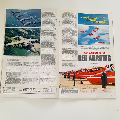 Royal Air Force Yearbook 1989 RAF Magazine The Red Arrows 25th Anniversary Ed - Picture 13 of 14