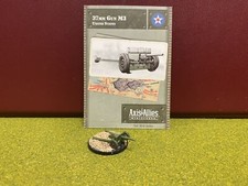 Axis Allies Miniatures, World War II, USA, 37mm Gun M3 Artillery