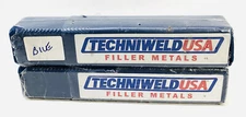 LOT OF 2 TECHNIWELD 6011I15610 FILLER METALS MILD STEEL ELECTRODE  