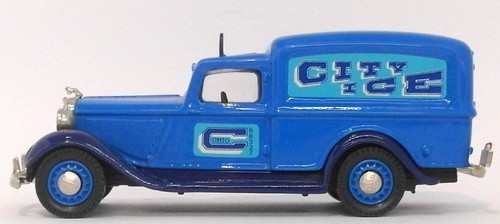 Brooklin 1/43 Scale BRK16 018B - 1935 Dodge Van City Ice Delivery Blue - Picture 5 of 5