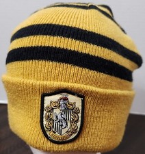 Harry Potter Hufflepuff Beanie Hat Adult One Size Yellow