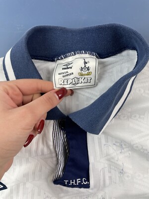 TOTTENHAM HOTSPUR 1991/1993 HOME FOOTBALL SHIRT UMBRO