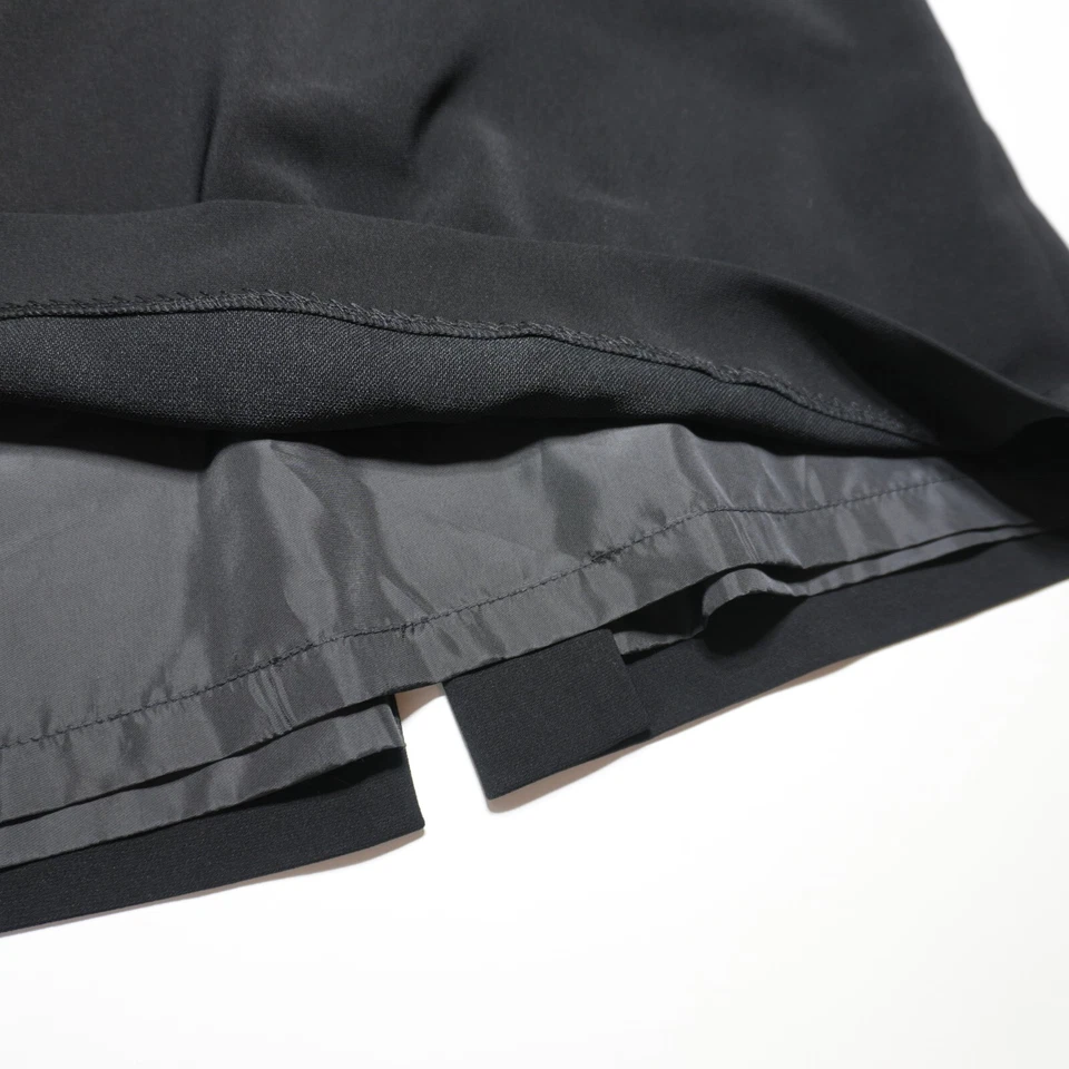 Le Suit Saia Longa Reta Feminina 18 Modesta Formal Preta Totalmente Forrada Sob Medida - Imagem 4 de 4