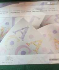 Creative Memories ABC MONOGRAMS STICKER- BOY  GIRL BRIGHT  SOFT - NEW 2007