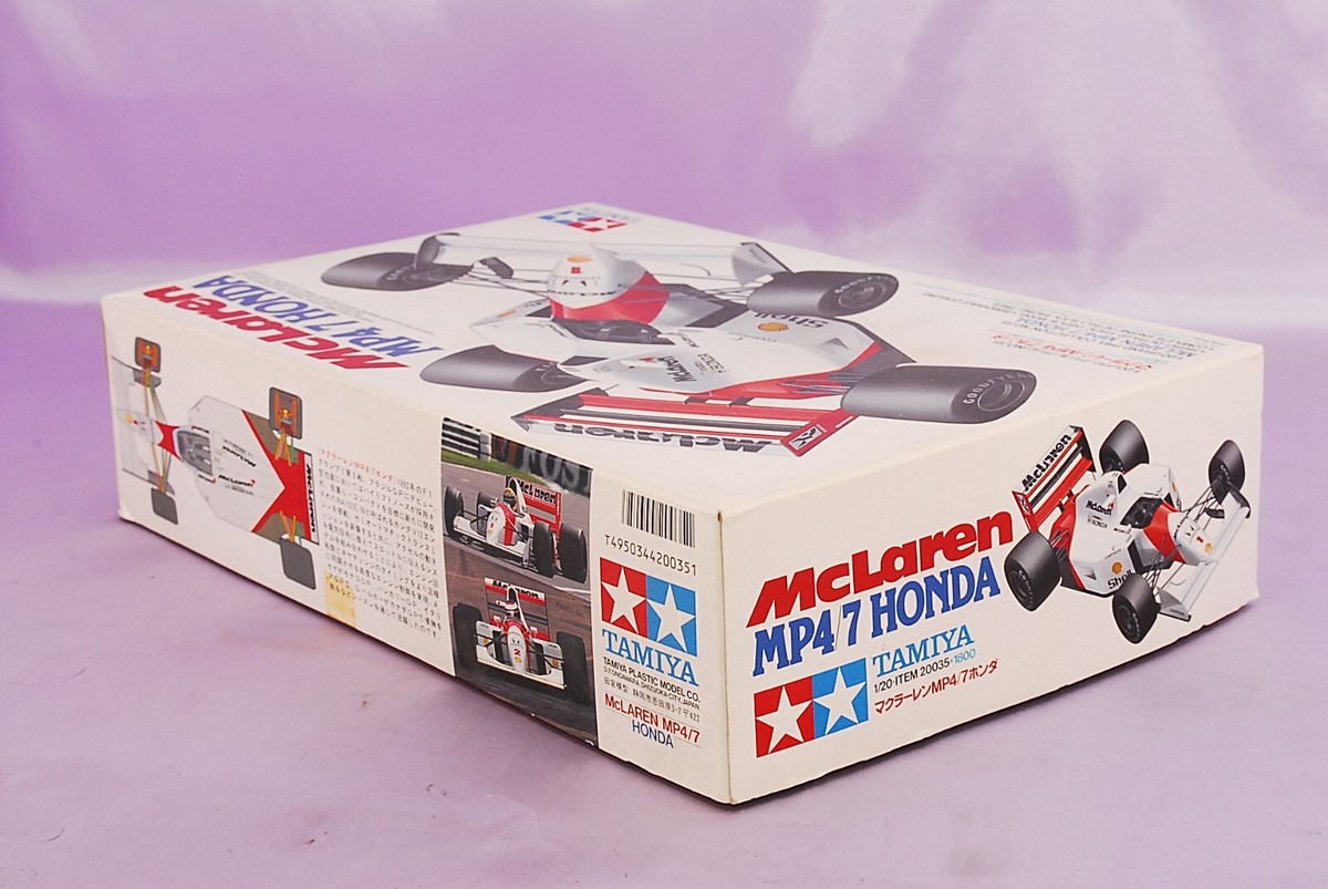 Rare Tamiya 1/20 McLaren HONDA MP4/7 F1 racing car Ayrton Senna