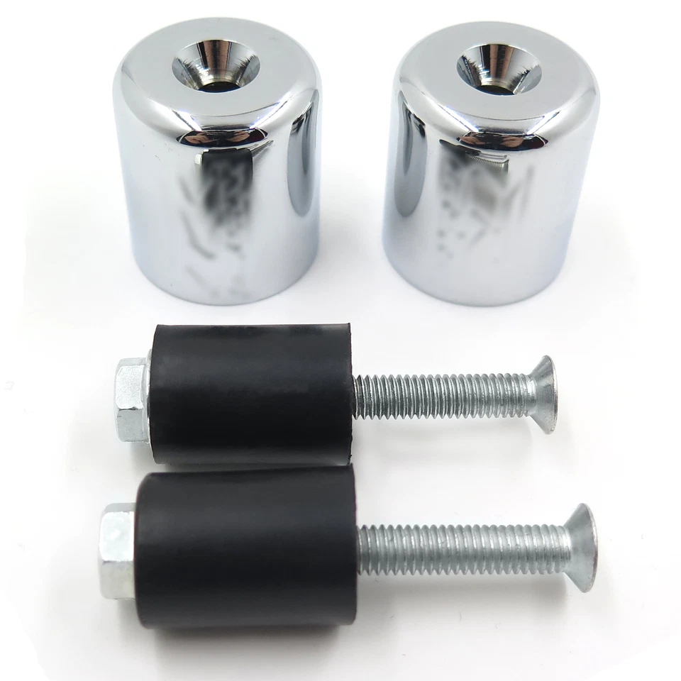 手把杆端滑块铬橡胶适用于铃木 Katana 600 89-08/Katana 750 89 — 第 3/4 张图片