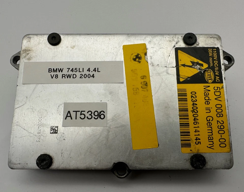 OEM 02-08 BMW 745Li 750Li 760Li 525i 530i 545i M5 X5 Xenon Ballast Headlight - Image 4 of 4