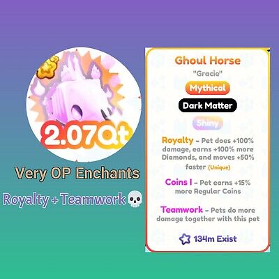 Ghoul Horse Value - Pet Sim X Value List 