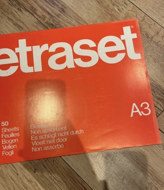 Letraset Великобритания Bleedproof маркер подушечка. A4 - Изображение 3 из 4