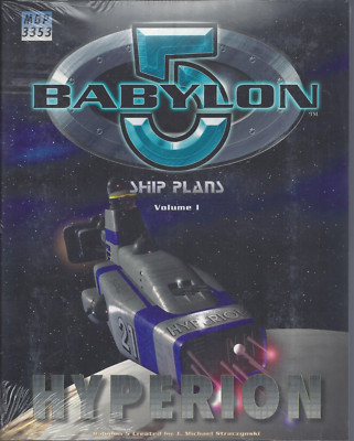 Babylon 5  Ship Plans Volume 1 Hyperion  NEW Sealed  Mongoose  MGP 3353