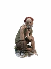 Vintage Porcelain Lipper & Mann Smoking Man Figure