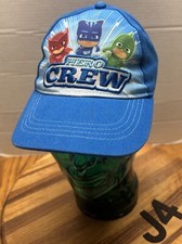YOUTH PJ MASKS HERO CREW HAT BLUE SNAPBACK ADJUSTABLE VGC  J4