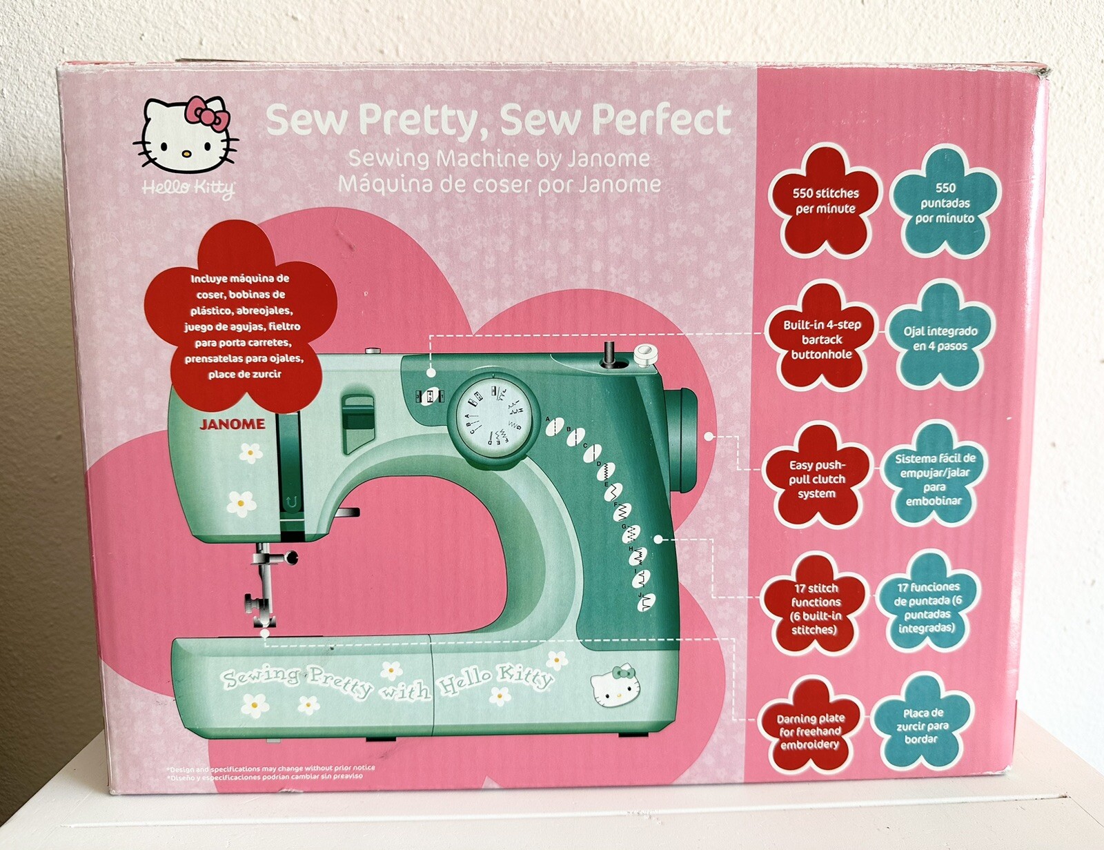 Janome Hello Kitty Sewing Machine