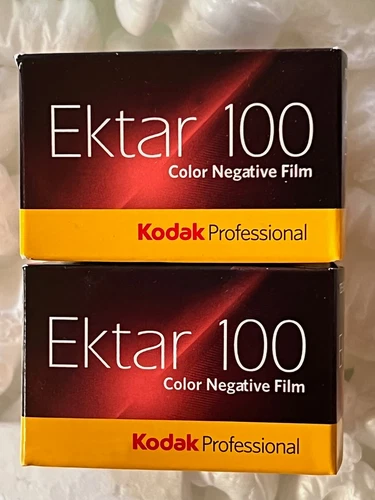 Kodak Ektar 100 36 Record 35mm film 2 films expiry date 06/2026