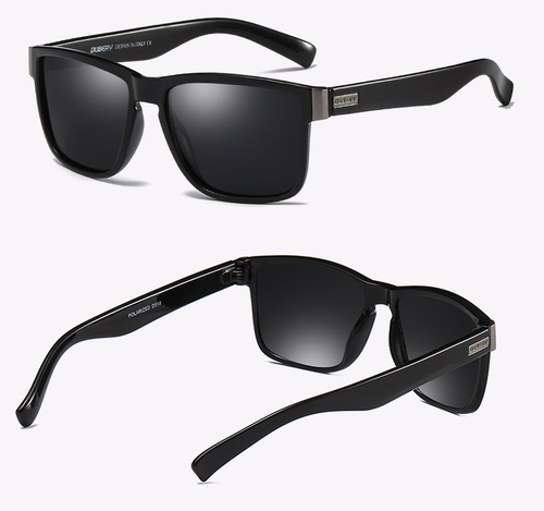 Gafas De Sol Para Hombre Lentes Polarizados Cuadrados Espejo UV400 Lujo  DUBERY | eBay