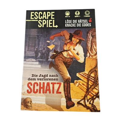 Die Jagd nach dem verlorenen Schatz Escape Spiel Ullmann Medien Neu OVP