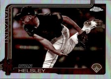2025 Topps Chrome Update #USC12 Ryan Helsley Sepia Refractors