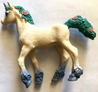 Schleich Bayala Unicorn Foal Figure with Flowers Toy Figurine — photo 2