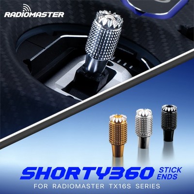 RadioMaster TX16S MK3 MAX AG02 M4 Gimbal-Stick-Enden Shorty360 Rutschfest