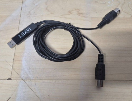 LIDIVI USB To MIDI Interface MIDI Cord Adapter