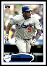 Juan Uribe 2012 Topps #438 Dodgers MLB READ FREE SHIPPING AutographDen