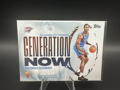 2025-26 Topps Thomas Sorber Generation Now Rookie (RC) GN-15