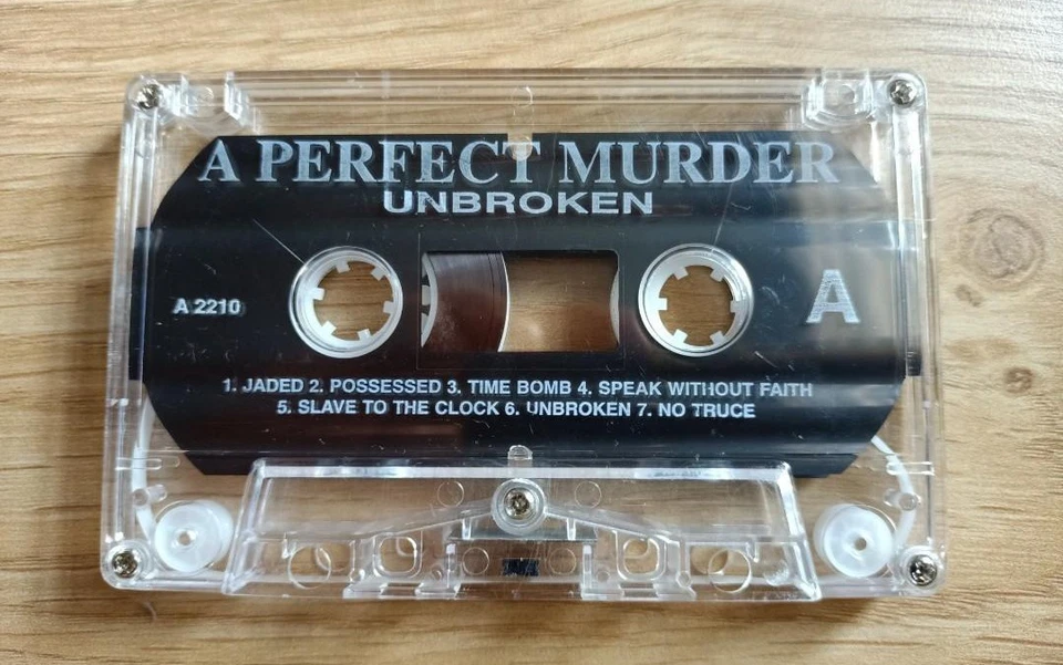 A Perfect Murder : Unbroken ( Cassette Tape ) - Image 4 of 4