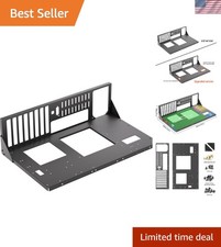 Lightweight Open Air Computer Case - Alloy Steel, Efficient Cooling Design