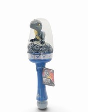 Universal Studios Mega Movie Parade Jurassic World Bubble Wand Blue Lights Sound