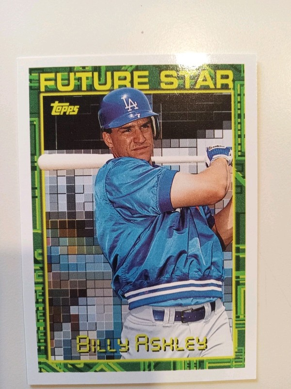 ⚾️ 1994 Topps Future Star Billy Ashley #53 FREE SHIPPING ⚾️