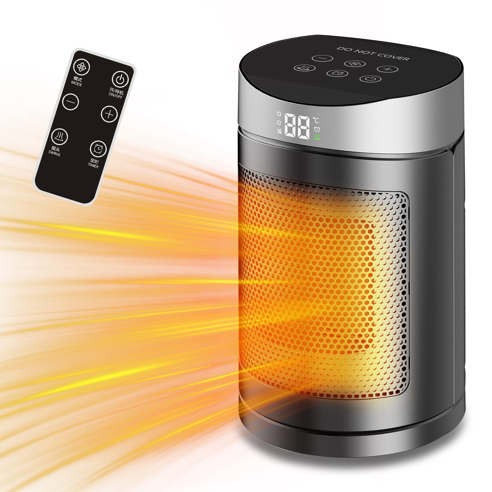 Portable Electric Heaters Indoor With Thermostat Ptc Ceramic