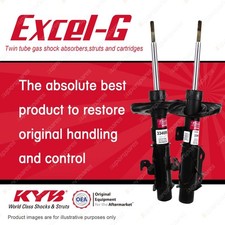 2x Front KYB Excel-G Strut Shock Absorbers for Chevrolet Camaro SS 6.2 RWD All
