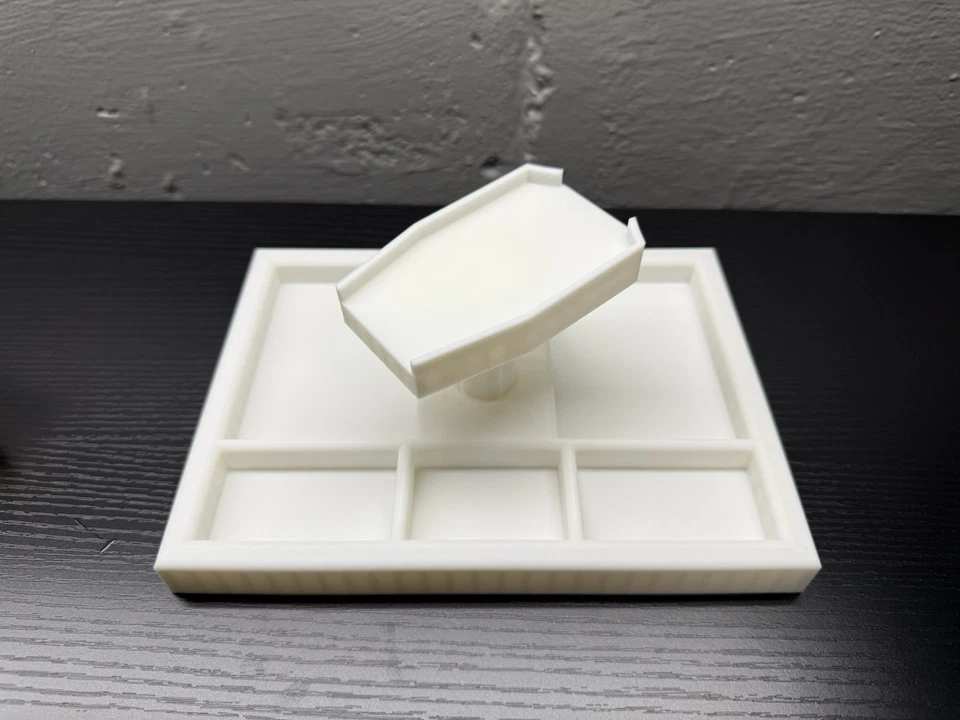 Estación de trabajo Losi Micro B, blanca Foto 2 de 3