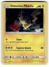 Detective Pikachu #10/18 Detective Pikachu on eBay