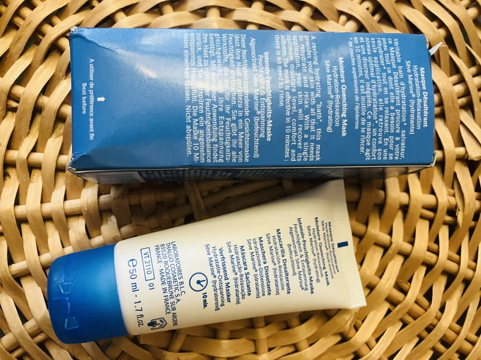 Thalgo Moisture Quenching Hydration- Relaxation Mask Seve Marine Retired 1.7 Oz - Image 4 of 4