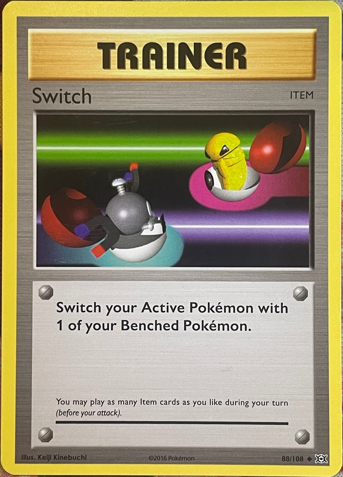 Switch - 88/108 - XY Evolutions Pokemon 2016