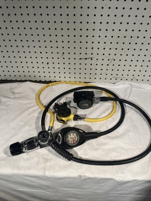 Aqualung Legend regulator with Aqualung Octopus- Suunto Gauge
