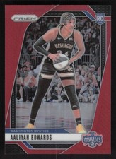 2024 Panini Prizm WNBA #70 Aaliyah Edwards Red Prizms #/299 RC