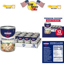 Savory Swanson Chicken a la King - 10.5 oz Cans (12 Pack) for Quick Meals