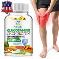 Glucosamine Chondroitin - Turmeric, MSM, Joint Support, Anti-Inflammatory