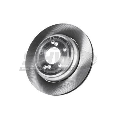 SHW Performance Bremsscheibe Scheibenbremse für BMW E39 1998-2003 Hinten Rechts