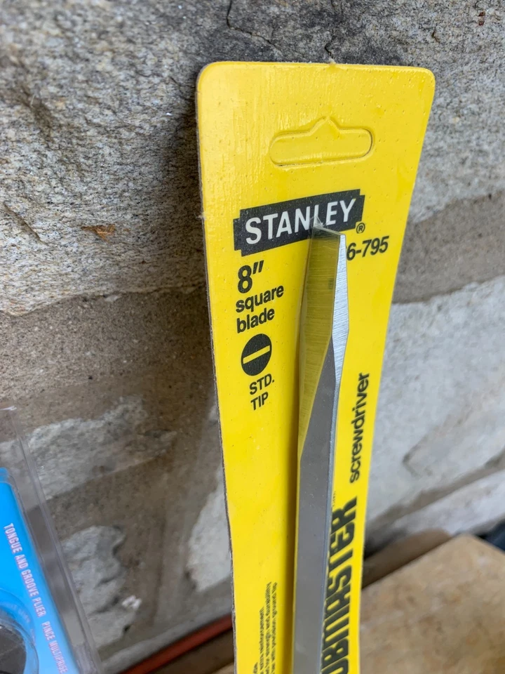 Alicates de lengüeta y ranura Channel Lock 422 herramienta de recogida Stanley Job Master Ullman Foto 4 de 4