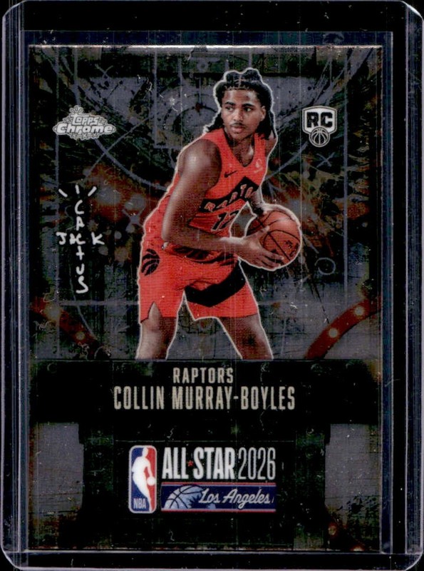 2025-26 Topps Chrome Cactus Jack x NBA All-Star Collin Murray-Boyles RC #69