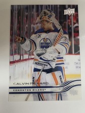 2025-26 Upper Deck Calvin Pickard Clear Cut SSP # 317 Oilers 🔥