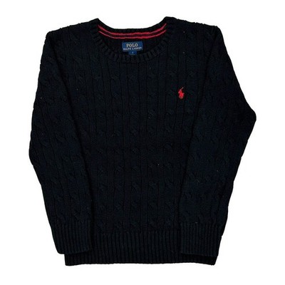 Age 7 Polo By Ralph Lauren Top - Small Black Cotton